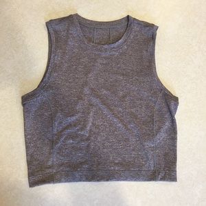 Lululemon fitted crop tank top